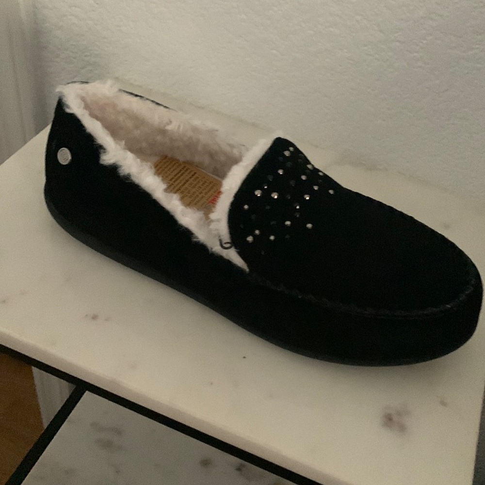 WACO Shoe Co. NWT Balboa Rhinestone Black/Size 6.5